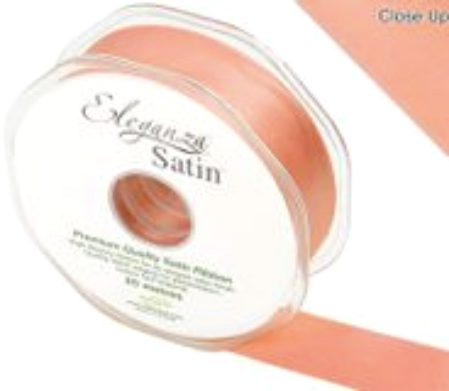 Salmon Satin Ribbon (20m)