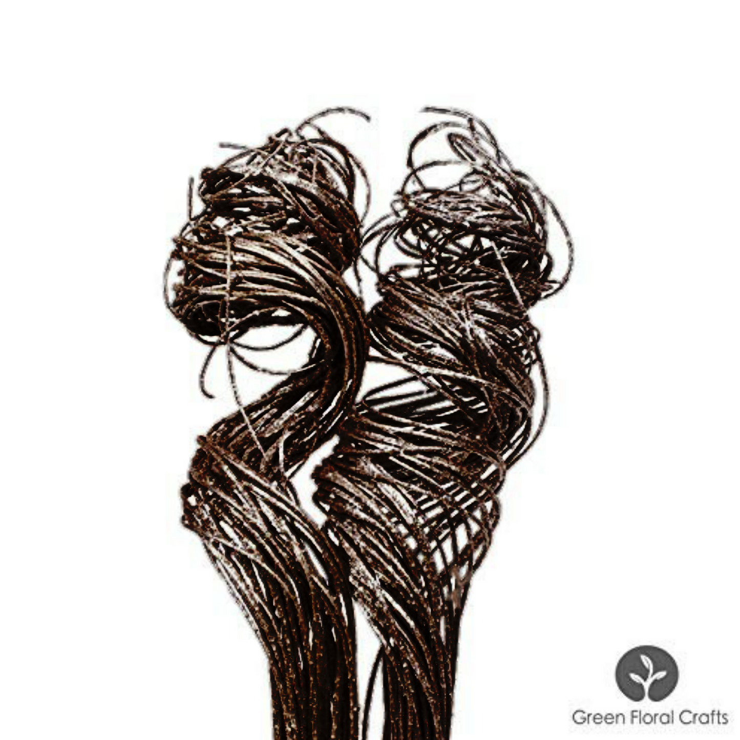 Chocolate Brown Curly Tingting Bunch