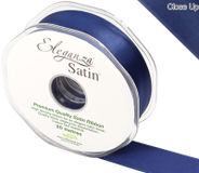 Navy Blue Satin Ribbon (20m)