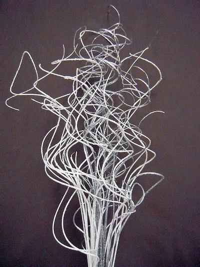 White Curly Tingting Bunch