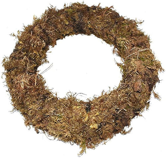 14 Inch Natural Moss Ring