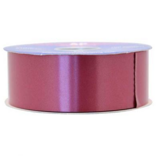 Burgundy Polypropylene Ribbon 2" Inches