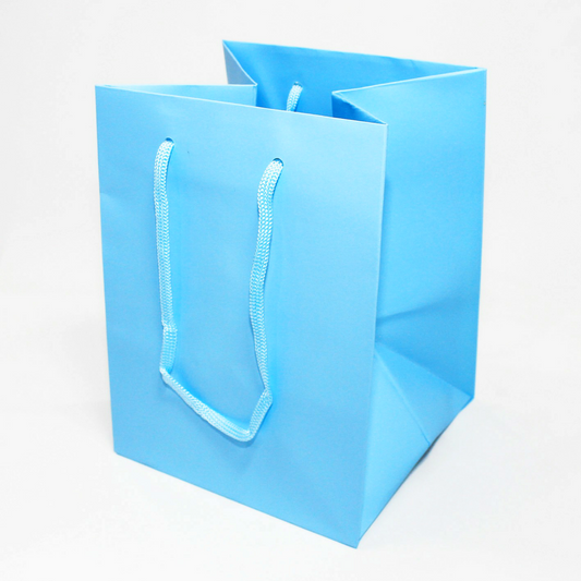 Baby Blue Handtied Bags