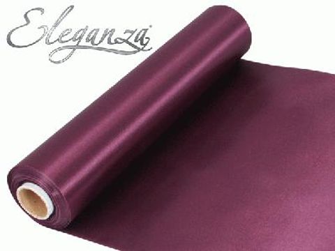 Burgundy Satin Roll (29cm × 20m)