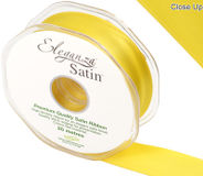 Yellow Satin Ribbon (20m)