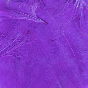 Large Purple Craft Feathers (8g)