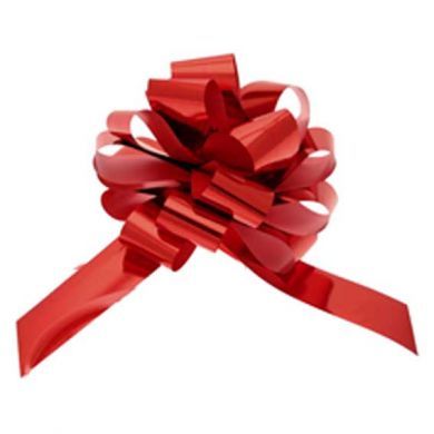 Metallic Red Pullbows